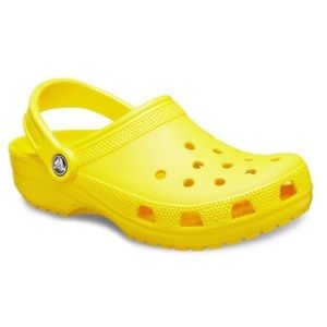 Yellow crocs